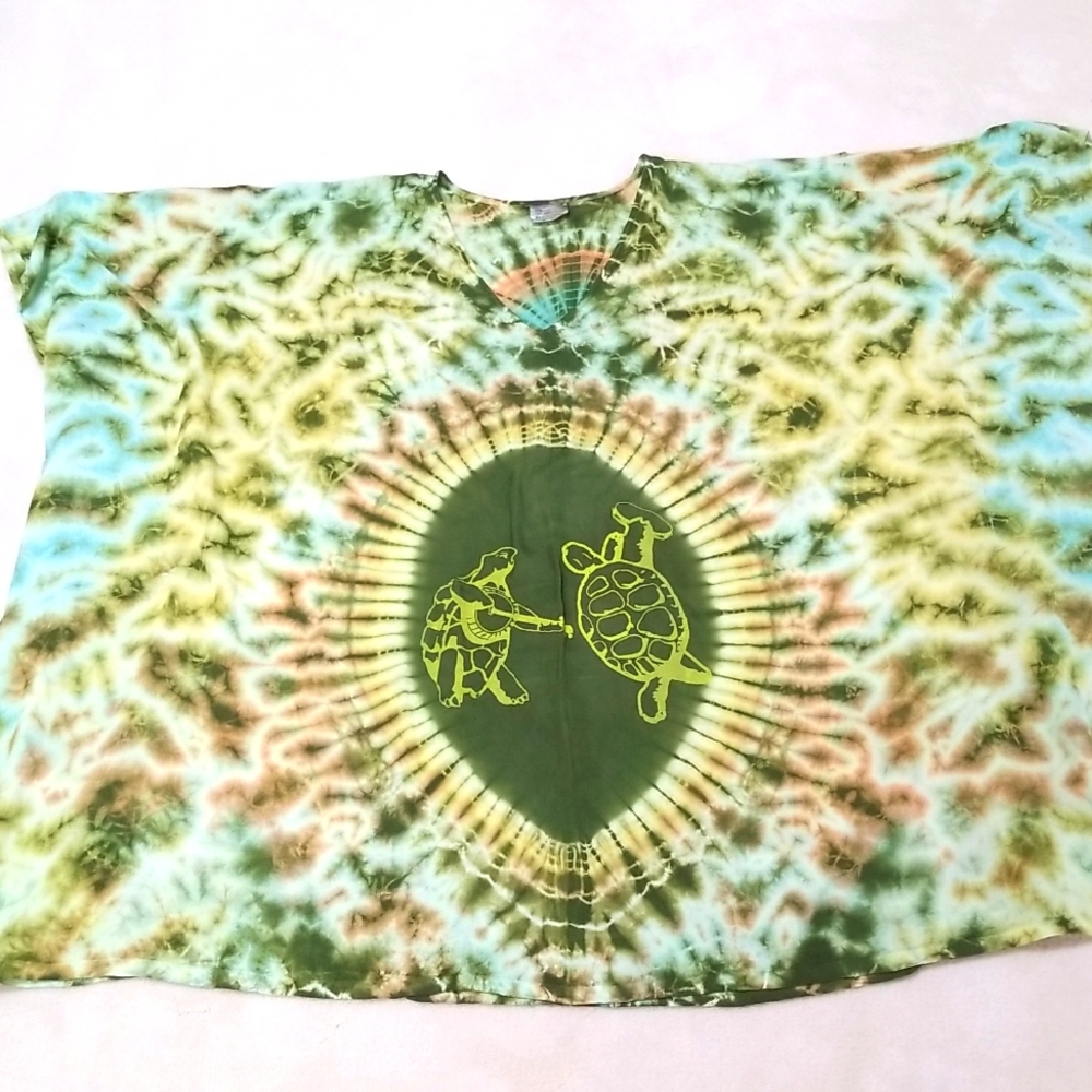 Grateful Dead short sleeve poncho